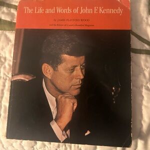 JFK 1964 The Life and Words vintage book Scholastic